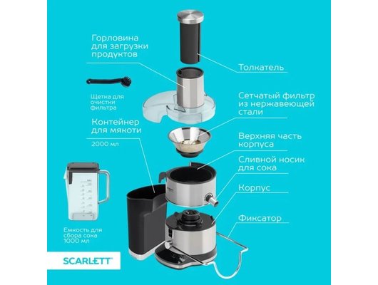 Соковыжималка Scarlett SC-JE50S65